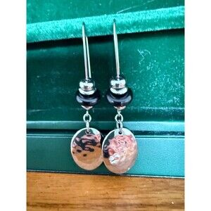 coin dangle earring